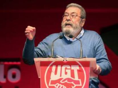 El secretario general de UGT, Cándido Méndez. EFE/Archivo