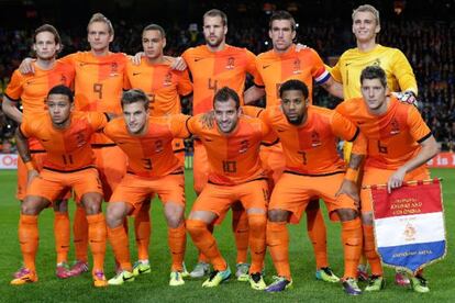 El equipo holandés.