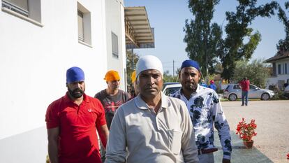 Los indios que cultivan Italia, medicados para trabajar