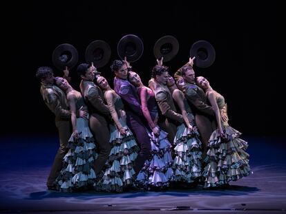 Una imagen de la actuación del Ballet Nacional de España.