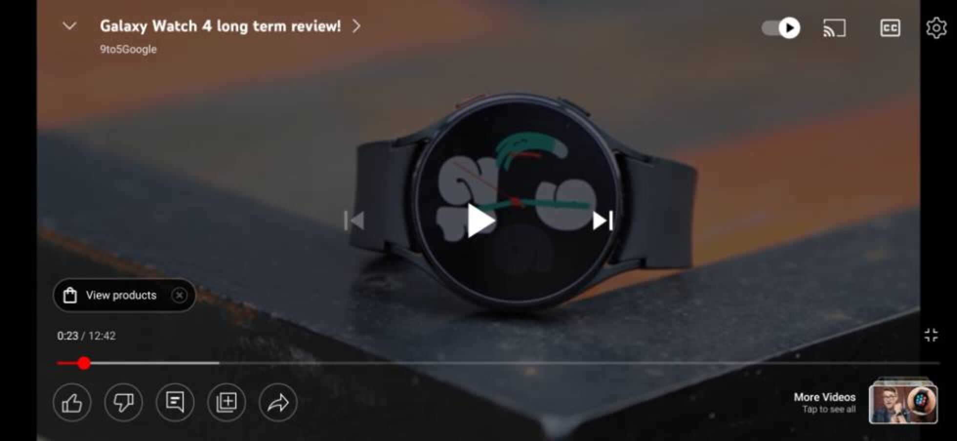 YouTube para Android mejora su diseño en la reproducción a pantalla ...