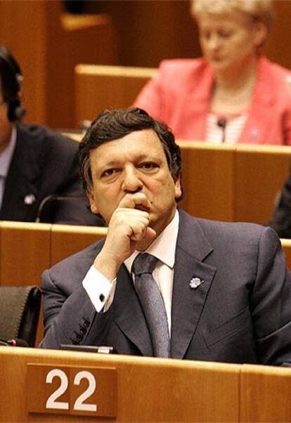 José Manuel Durão Barroso, ayer en el Parlamento Europeo.