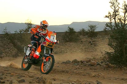 Marc Coma, en el  pasado rally Dakar