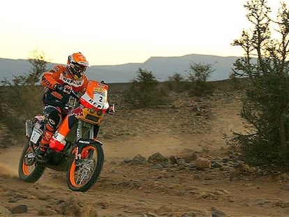 Marc Coma, en el  pasado rally Dakar