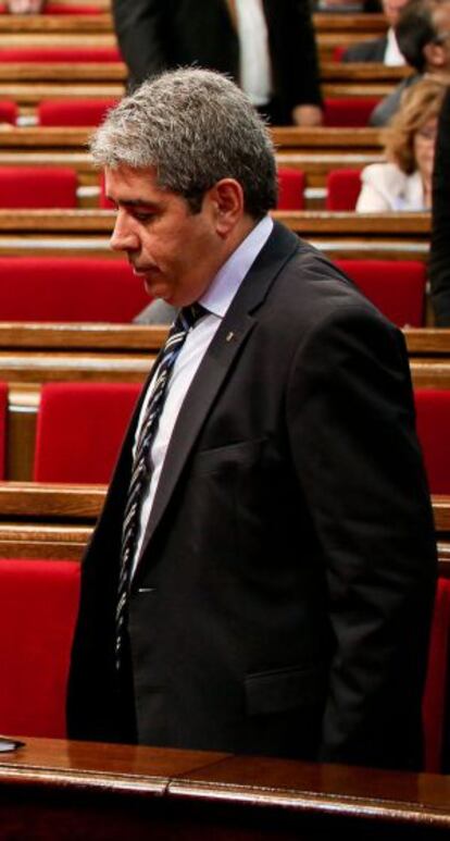 Francesc Homs, consejero de la Presidencia de la Generalitat.