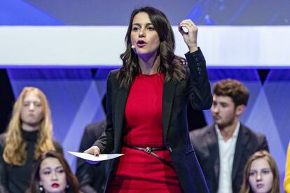 Inés Arrimadas, líder de Ciudadanos en Cataluña.