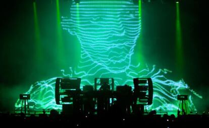 The Chemical Brothers, no Sónar em 2010 em Barcelona.