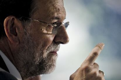 El líder del PP, Mariano Rajoy, en una imagen de archivo.