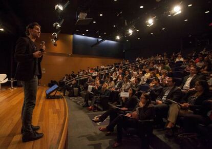 Alexandre Lafer, sócio fundador de Vitecon, no evento.