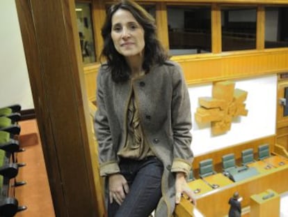 La presidenta del Parlamento vasco, Bakartxo Tejeria.