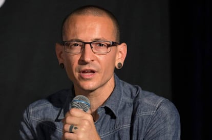 Chester Bennington, ex-vocalista do Linkin Park, em 2014.