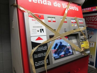 Una protesta paraliza la red de metro durante 30 minutos.