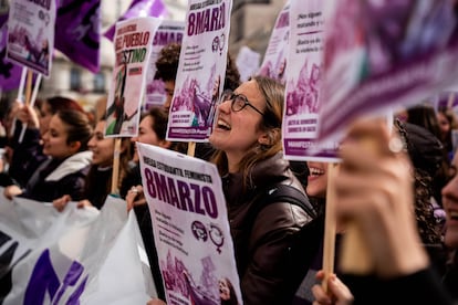 Manifestaciones Día de la Mujer en España
