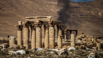 La ciudad de Palmira, patrimonio mundial de la UNESCO.