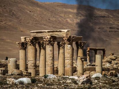 La ciudad de Palmira, patrimonio mundial de la UNESCO.