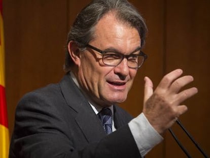 El presidente de la Generalitat Artur Mas.