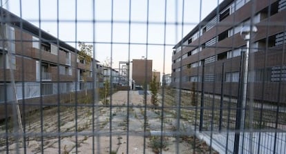 Viviendas desocupadas del Ivima en Majadahonda.