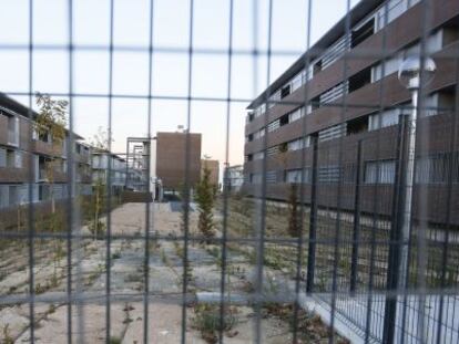 Viviendas desocupadas del Ivima en Majadahonda.