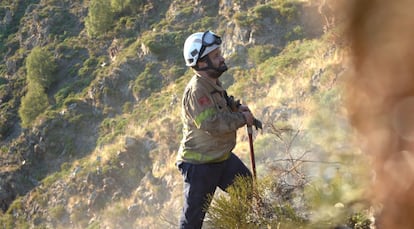 Marc Castellnou, máximo responsable del Grupo de Actuaciones Forestales (GRAF) de los Bombers, en una imagen cedida.