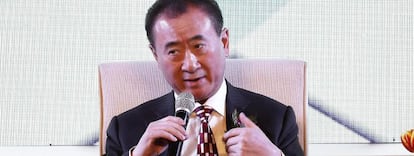 El magnate y propietario del gigantesco conglomerado empresarial Wanda, Wang Jianlin.