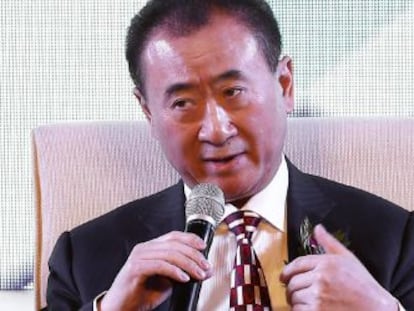 El magnate y propietario del gigantesco conglomerado empresarial Wanda, Wang Jianlin.