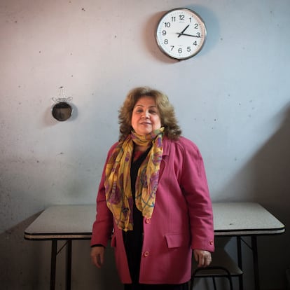 Julia Ozorio Gamecho en su casa en Asunción, en 2016.