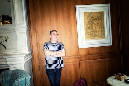 Miqui Puig fotografiado en un hotel de Madrid.