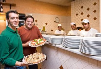 La pizzeria Sforno, en Roma.