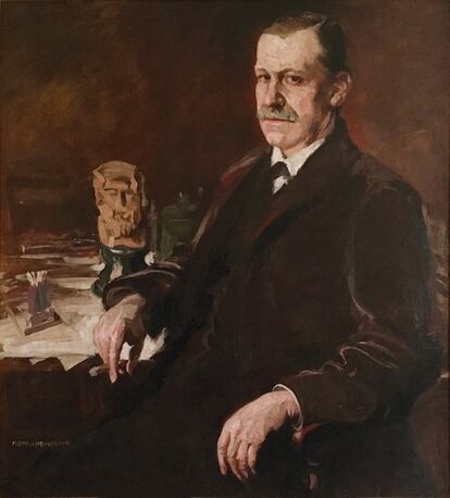 'Portrait of Freud' (1909), by Max Oppenheimer. 