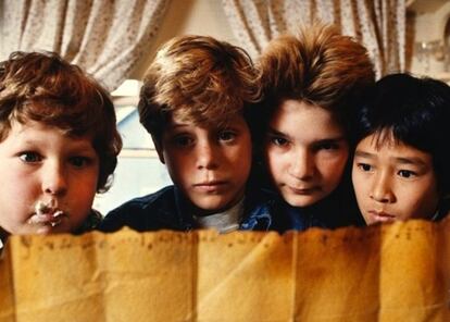 Los Goonies (1985), una de las pelis de referencia en la infancia de muchos 'xennials'.