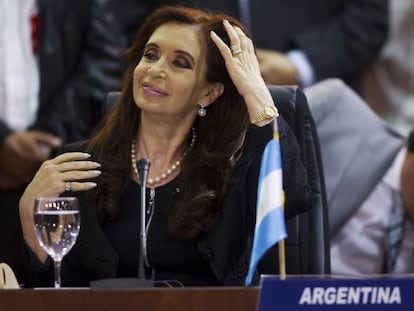 La presidenta argentina, Cristina Fern&aacute;ndez.