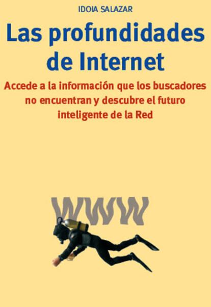 Portada del libro "Las profundidades de Internet", de Idoia Salazar.