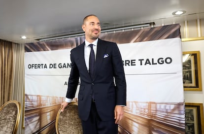 El empresario húngaro András Tombor, representante del grupo Ganz Mavag, autor de la opa sobre Talgo.