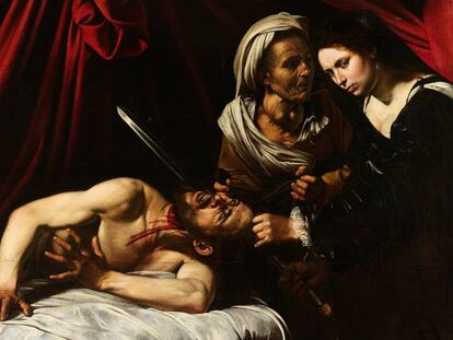 Judith y Holofernes, atribuido a Caravaggio.