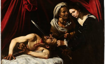 Judith y Holofernes, atribuido a Caravaggio.