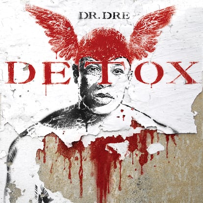 Carátula imaginada por el diseñador Javier Aramburu para el disco 'Detox', de Dr. Dre.