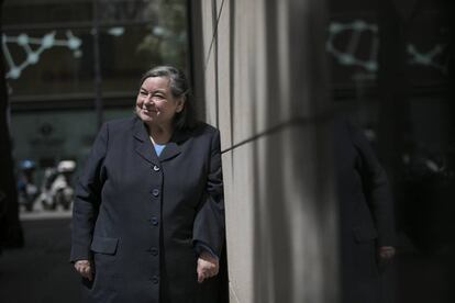 Maria Carme Junyent i Figueras, professora de lingüística a la Facultat de Filologia de la Universitat de Barcelona.