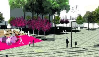 Uno de los proyectos de alumnos del máster en Diseño Urbano: Arte, Ciudad, Sociedad, de la Universidad de Barcelona.