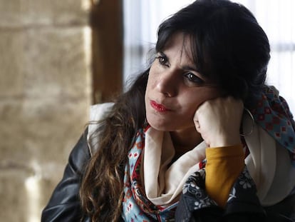 La dirigente de Adelante Andalucía, Teresa Rodríguez, en noviembre de 2018.