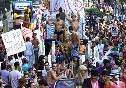 La manifestación de Madrid.