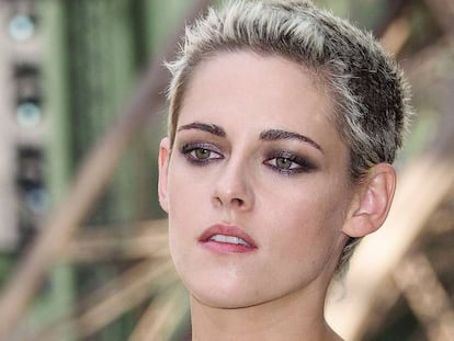 La actriz Kristen Stewart en la semana de Alta Costura de Par&iacute;s, el pasado mes de julio.