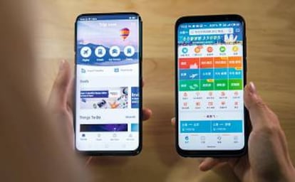 Las apps de Ctrip para China y el mercado internacional