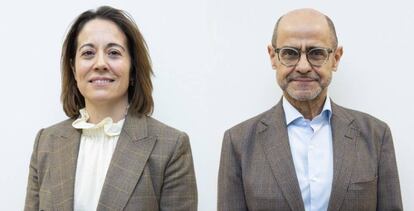 Cristina Vidal Otero y Joaquín de Fuentes Bardají, los nuevos consejeros de Sareb.