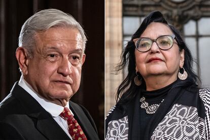 AMLO y Norma Piña