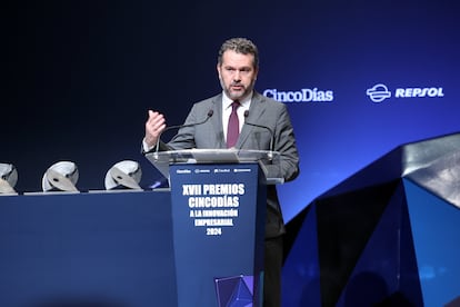 El expresidente de la CNMV, Rodrigo Buenaventura, en los premios Cinco Días.