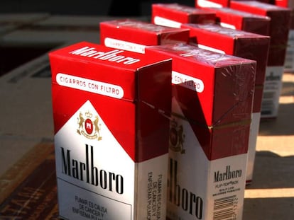 Cajetilla de tabaco de Marlboro