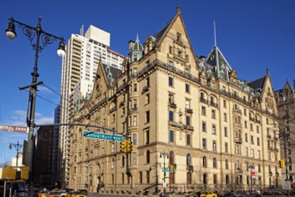 El edificio Dakota, frente a Central Park, en Nueva York.