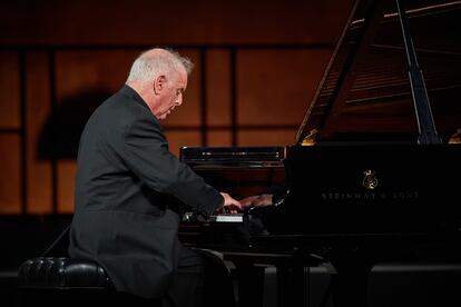 Daniel Barenboim durante la interpretación de las 'Variaciones Diabelli' de Beethoven.