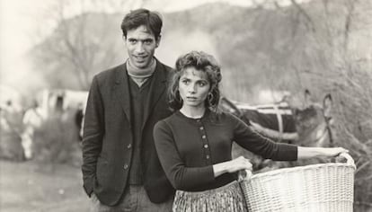 Imanol Arias y Victoria Abril en una imagen de 'El Lute' de Vicente Aranda.