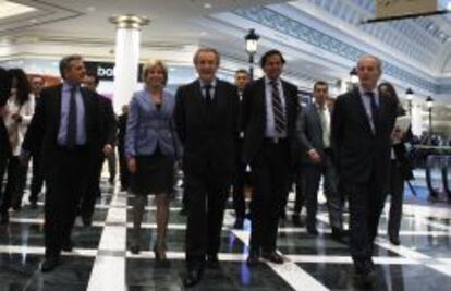 Robert de Balkany, junto a Esperanza Aguirre.